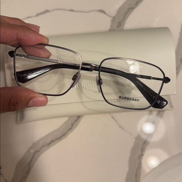 BurberryBlack and Silver frame
